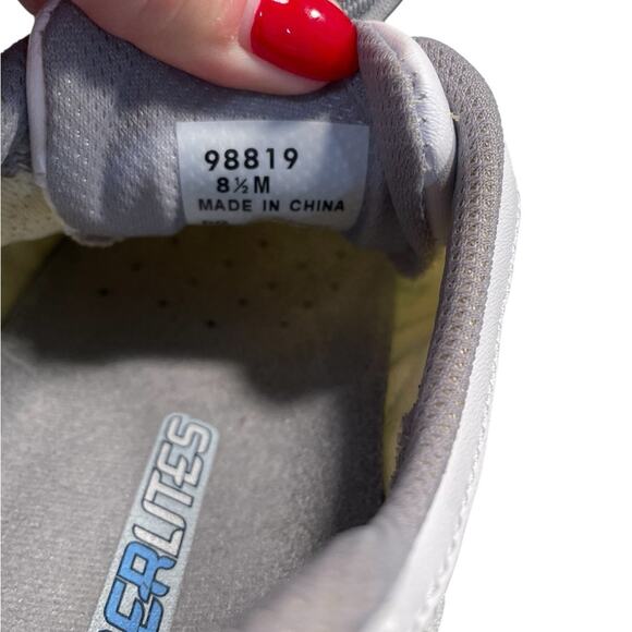 FootJoy Golf Sneakers –SuperLites Style, White/Black, Sz 8.5, EUC, Sporty Polish - Picture 6 of 9